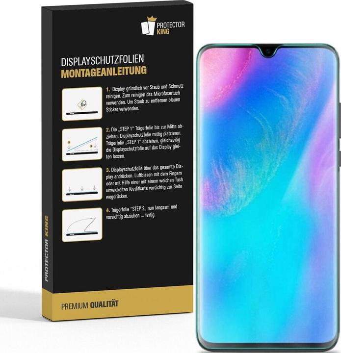 Produktbild Protectorking 6x Premium Displayschutzfolie 3D KLAR (6 Stück, Huawei P30 Lite)