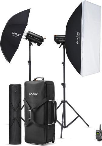 Actual product image Godox QT400IIM C Duo studio kit (400 W, Flash head)
