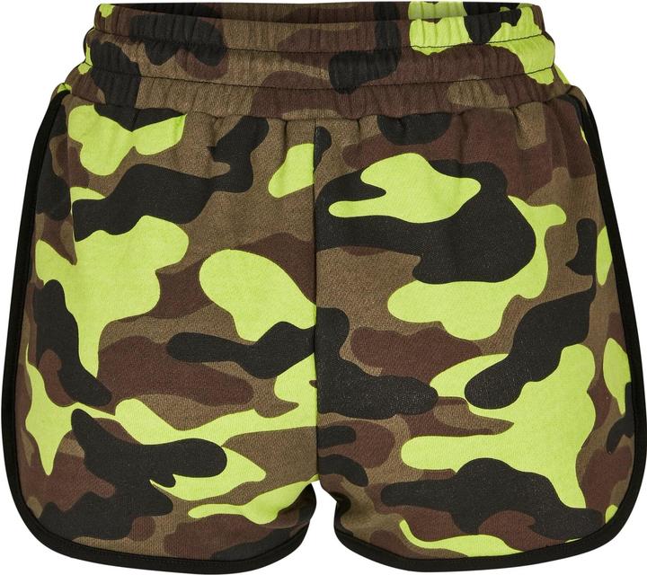 Actual product image Urban Classics Ladies Printed Camo Hot Pants (XS)