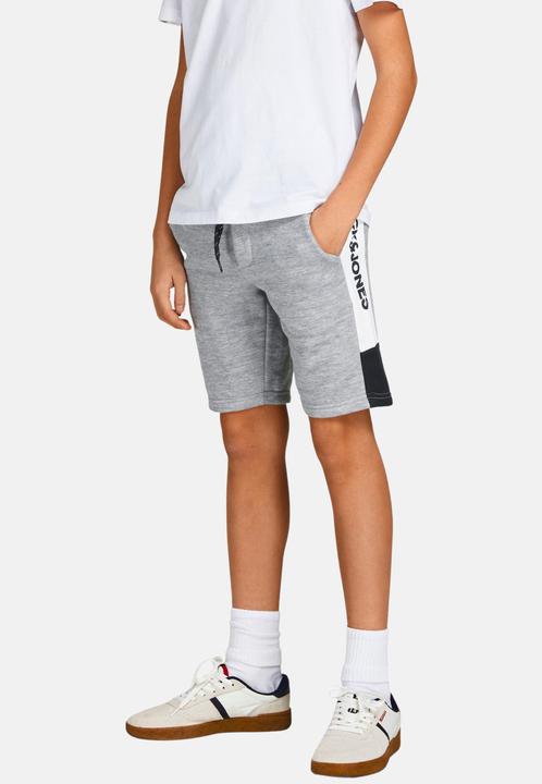 Actual product image Jack & Jones Jpstlogo Blocking Sweat Shorts Vg Sn Jnr (116)
