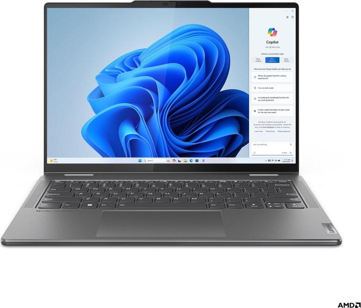 Actual product image Lenovo Yoga 7 2-in-1 (14", AMD Ryzen 7 8840HS, 16 GB, 1000 GB, CH)