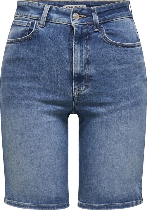 Produktbild Only Normal geschnitten Hohe Taille 5-Pocket-Shorts Jeans-Shorts (XL)