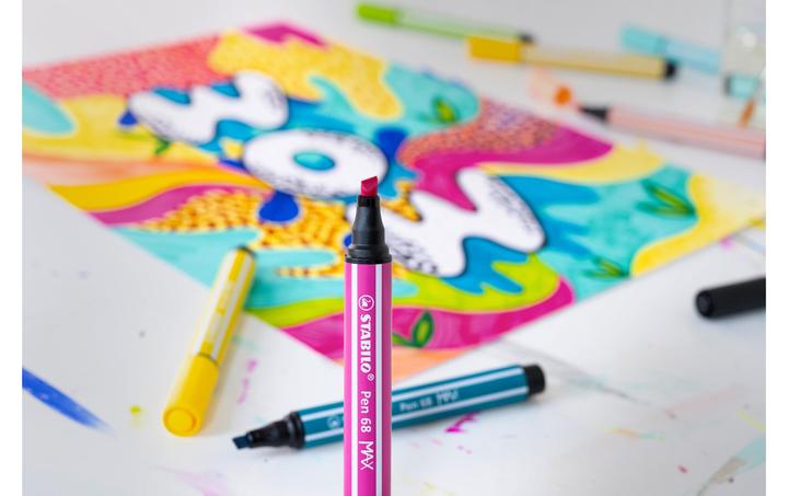Produktbild STABILO Pen 68 MAX (Smaragdgrün, 5 x)