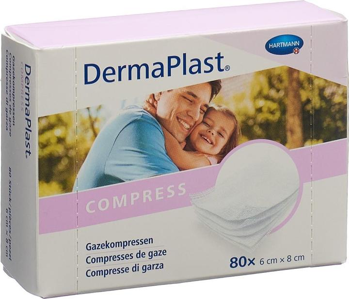 Actual product image DermaPlast Gauze compresses