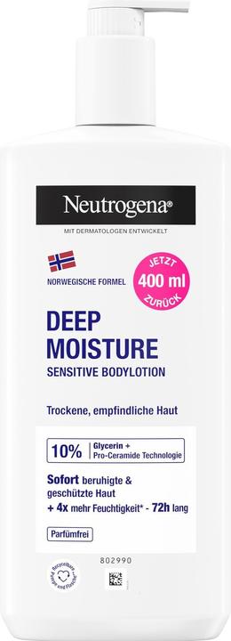 Neutrogena Body Lotion Deep Moisture Sensitive 400 ml (400 ml)