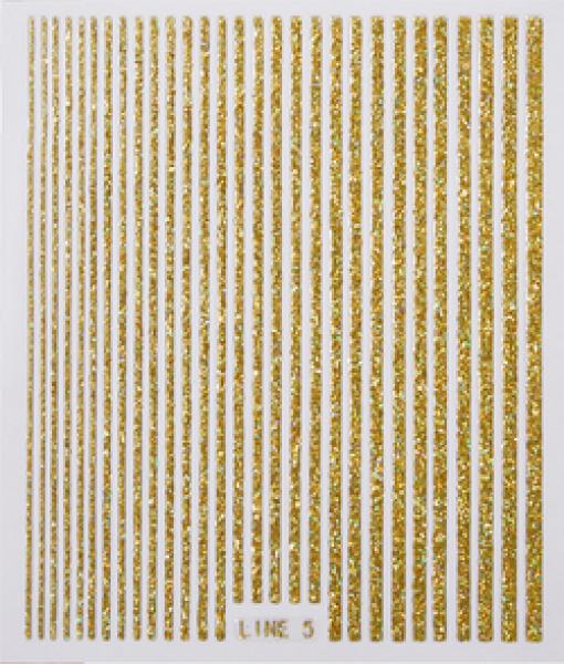 Immagine prodotto Nagellack24 Nail Art Sticker autoadesivo oro