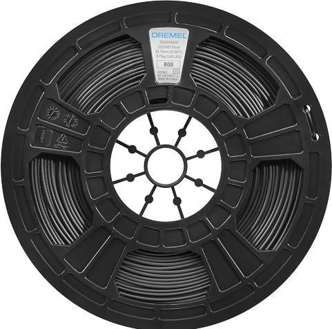 Image du produit Dremel ECO ABS 1,75mm BLACK 0,75kg 3D FILAMENT (ABS, 1.75 mm, 750 g, Noir)
