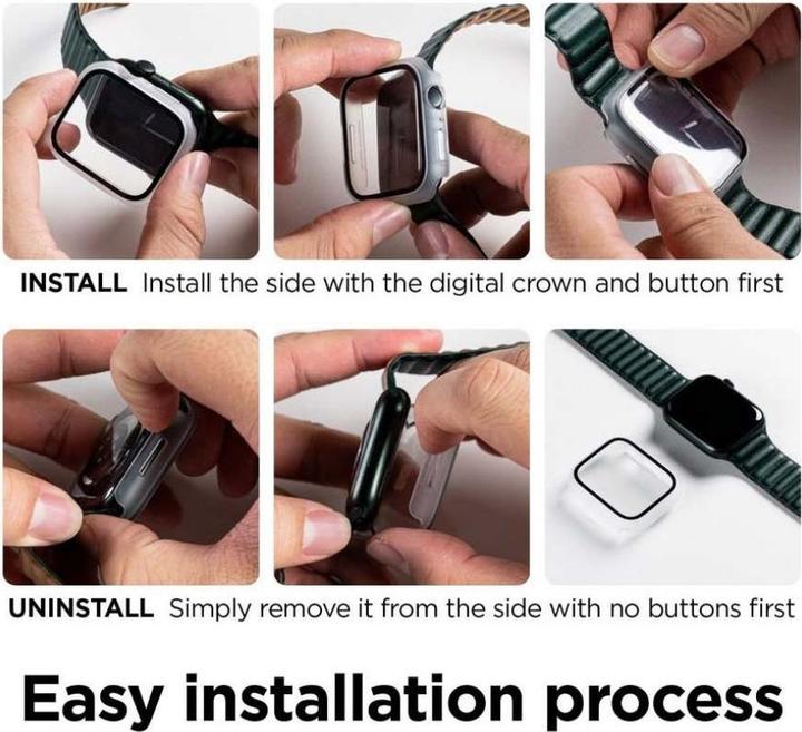 Produktbild Screenguard ClearShield Apple Watch 38mm Panzerglas Schutzhülle Schutzfolie 9H