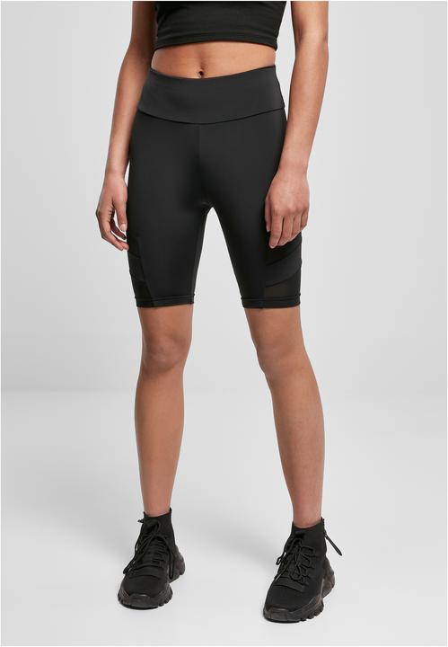Immagine prodotto Urban Classics Pantaloncini da ciclismo Tech Mesh a vita alta da donna (XS)
