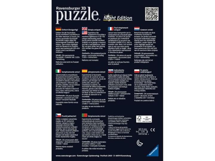 Image du produit Ravensburger Phare de nuit (216 pièces)