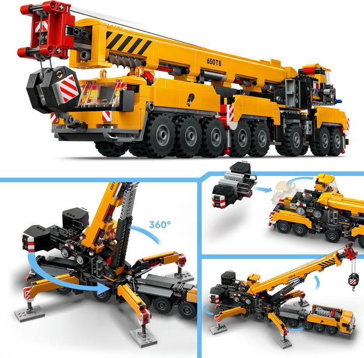 Produktbild LEGO Mobiler Baukran (60409, LEGO City)