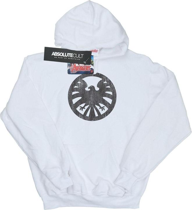 Agents Of SHIELD Distressed Logo Kapuzenpullover (S)