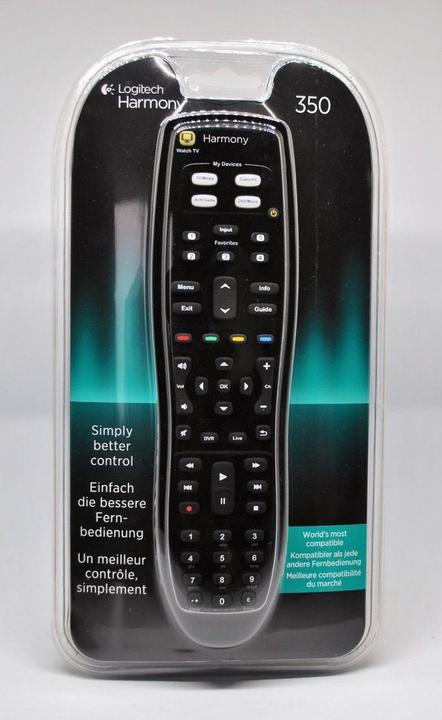 Produktbild Logitech Harmony 350 (Universal Fernbedienung, Infrarot)