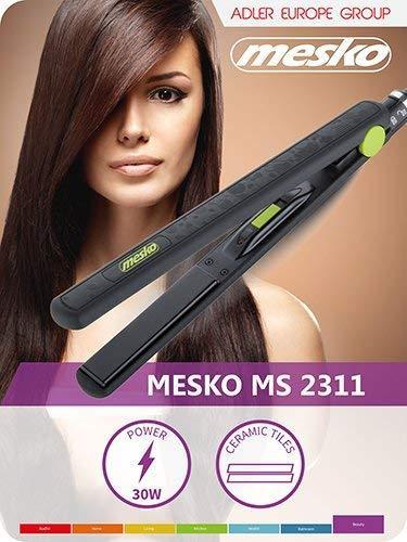 Produktbild Mesko Hair straightener Warranty 24 months, Ceramic heating system, 35 W, Black (Glätteisen)