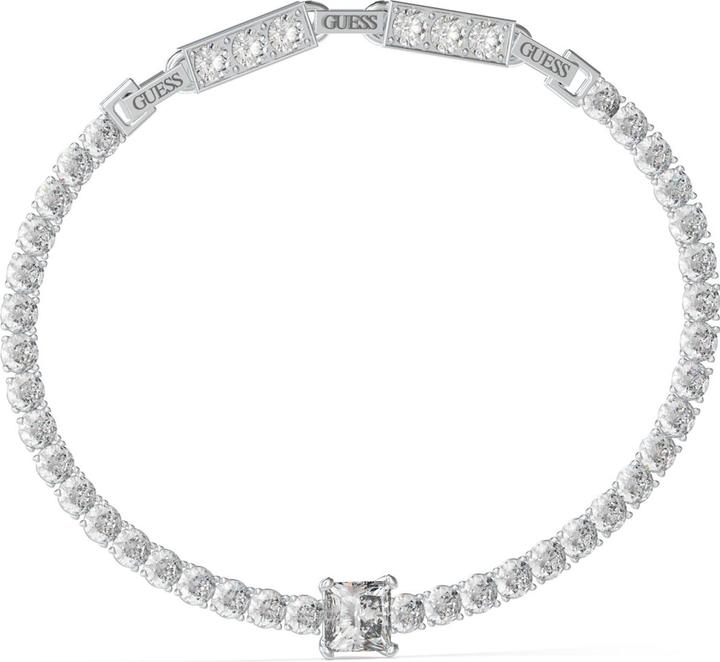 Image du produit Guess Women Ìs Arm Party Glitter Bracelet JUBB04219JWRHT/U (18.50 cm, Acier inoxydable)
