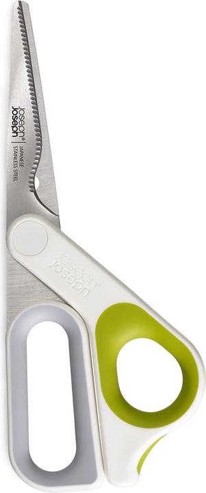 Image du produit Joseph Joseph PowerGrip Küchenschere, weiss/grün, 22.4x9.1x1.8cm (22.40 cm)