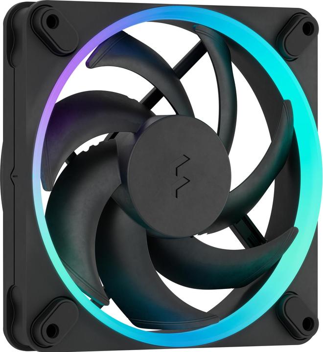 Image du produit Fractal D. Momentum 12 RGB 3-pack Black (120 mm)