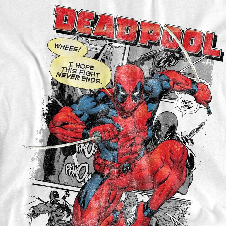 Actual product image Deadpool Mens Comic Strip T-Shirt (M)