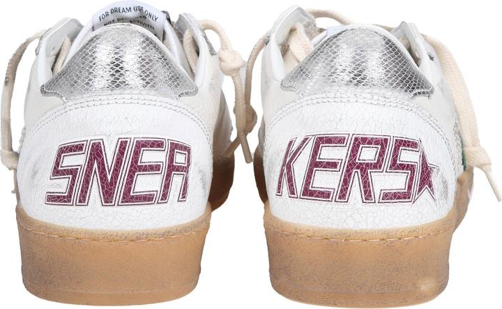 Produktbild Golden Goose ball star in white and green nappa (44)