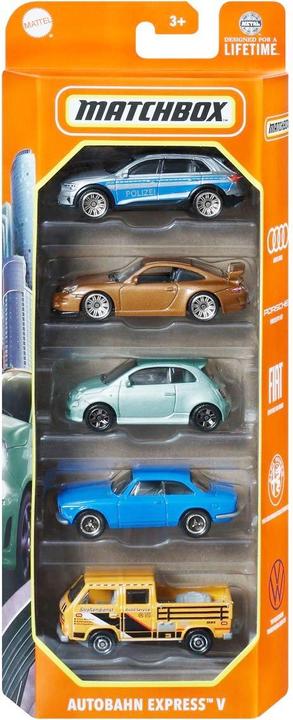 Matchbox Toy cars gift set 5 pieces Construction III
