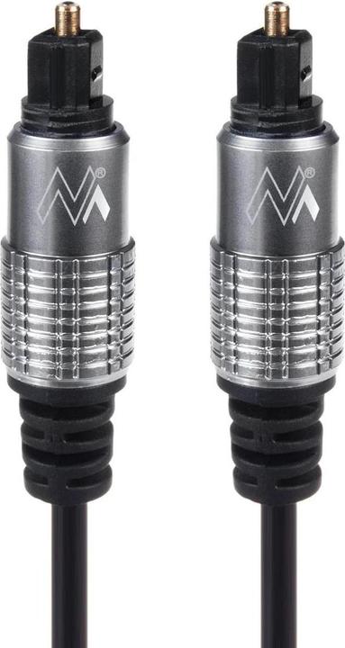 Actual product image Maclean MCTV-452 - fibre optic cable 2.5 m Toslink TT (2.50 m, TOSLINK)