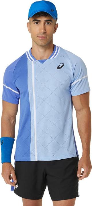 Actual product image ASICS Performance Match SS Top Men Sapphire (S)