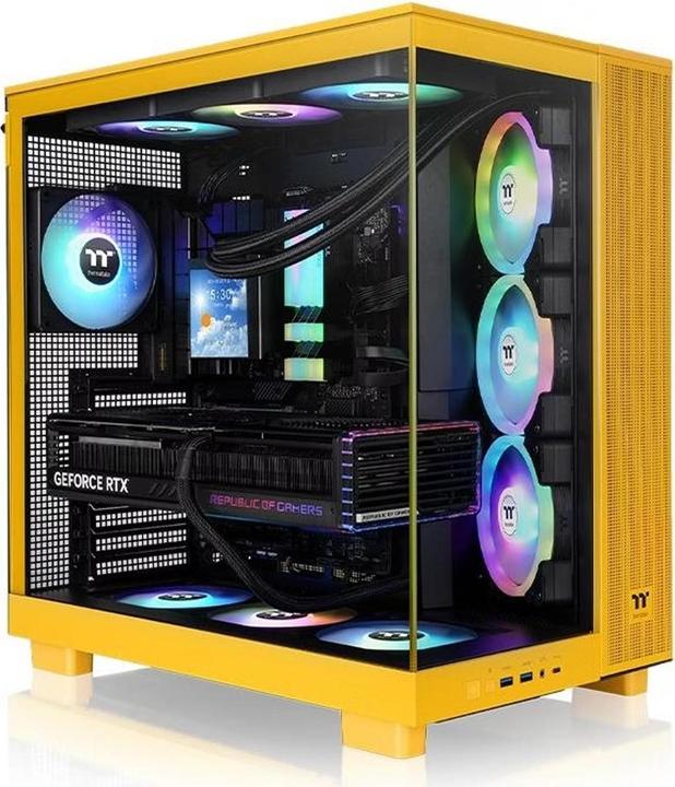 Produktbild Thermaltake Tt View 380 XL TG ARGB Bunblebee (mATX, Mini-ITX, ATX)