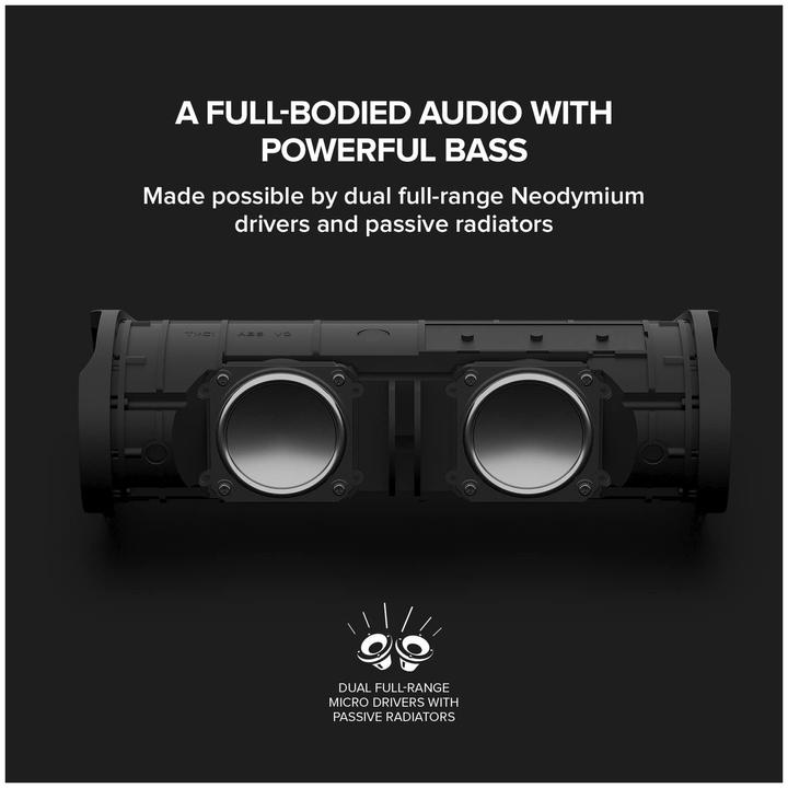 Produktbild Creative Muvo Go Wireless Sprecher Blau (18 h, Batteriebetrieb)