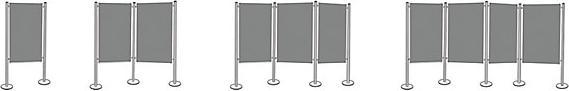 Actual product image Magnetoplan Stationary presentation wall (390.5 x 180 cm)