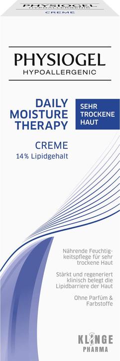 Actual product image Physiogel Daily Moisture Therapy Cream for very dry skin, 75 ml CRE (75 ml, Day cream)