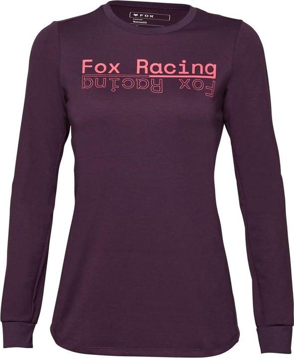 Fox Jersey 24 W Ranger Dr Md Ls Drk Pur