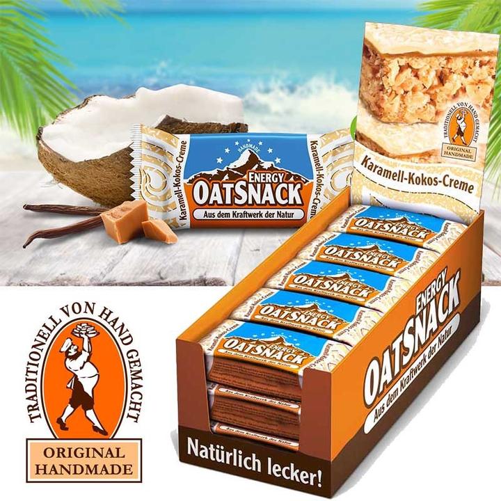 Actual product image Energy OatSnack Energy Vegan Bar (Oats, 15 pcs., 975 g)