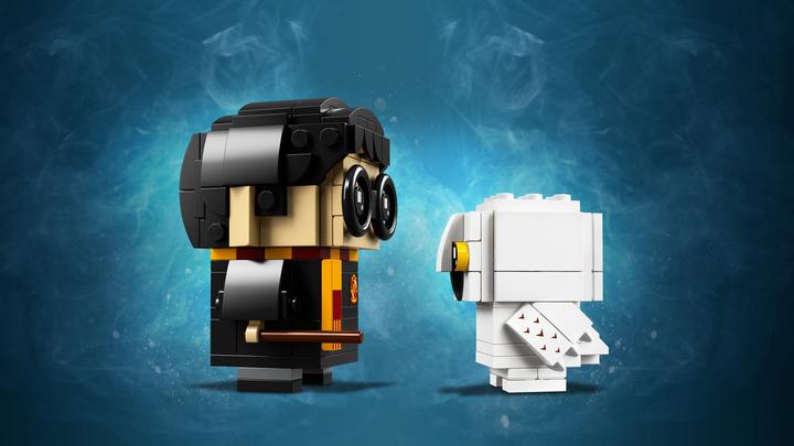 Image du produit LEGO Harry Potter et Hedwig (41615, LEGO Brickheadz)