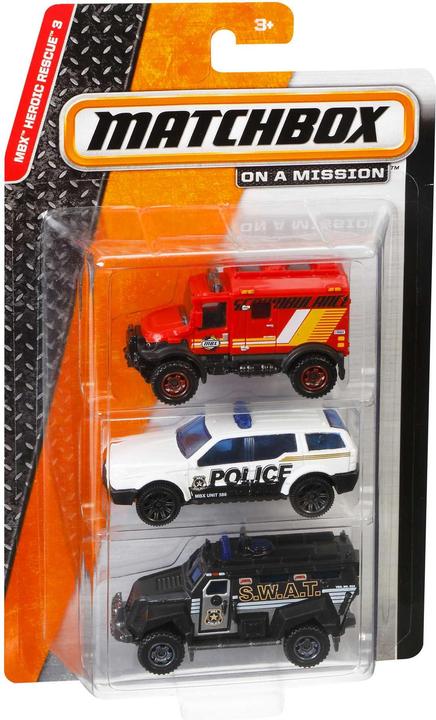 Produktbild Mattel Die-Cast 3-Pack Assortment