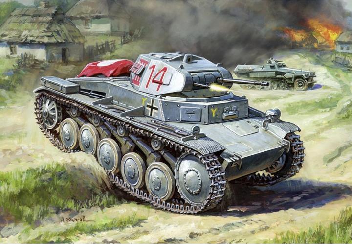 Produktbild Tamiya 1:100 WWII Deutscher Panzer II