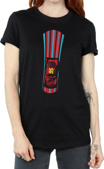 Image du produit Disney - T-shirt CARS LIGHTNING MCQUEEN STRIPES - Femme (M)