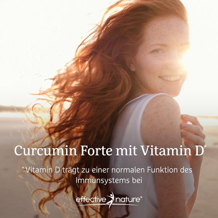Produktbild Effective Nature Curcumin Forte Kurkuma (60 Stück, Kapseln, 200 g)