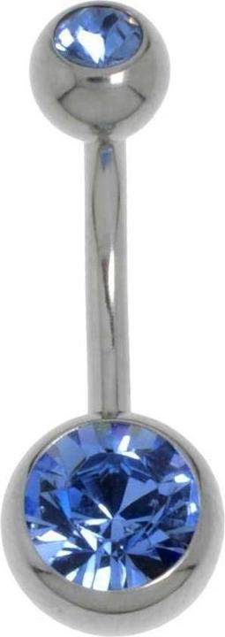 Bijouteria Bauchpiercing (Edelstahl, Zirkonia)