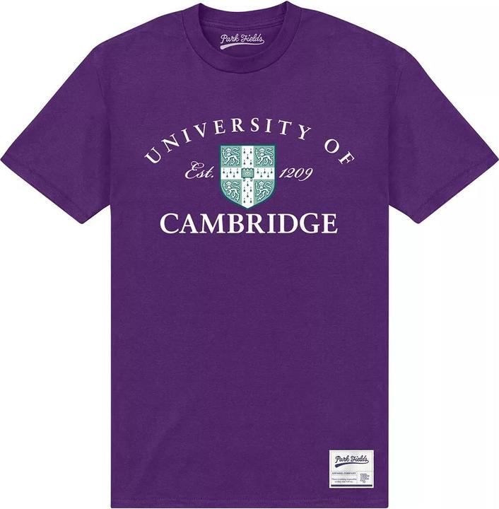 Actual product image Cambridge University Unisex Adult Est 1209 T-Shirt (L)