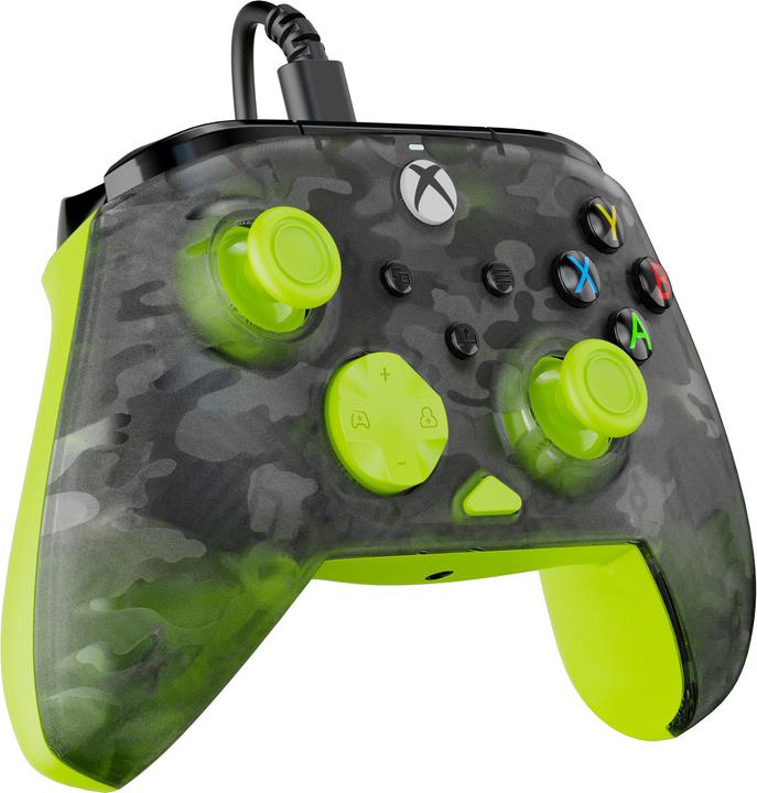 Image du produit Turtle Beach Rematch Core Wired Controller · XB · Ghost Camo Black & Yellow (PC)