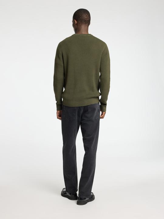 Produktbild Selected Homme Texturierter Pullover mit Rundhalsausschnitt (XL)