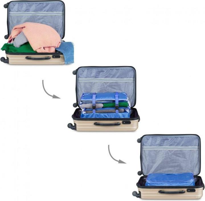 Actual product image Relaxdays Luggage organizer