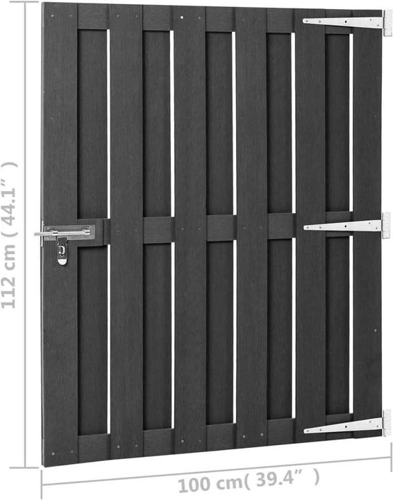 Actual product image VidaXL Garden gate