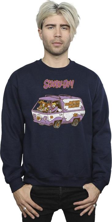 Actual product image Scooby Doo Mens Mystery Machine Van Sweatshirt (XXL)