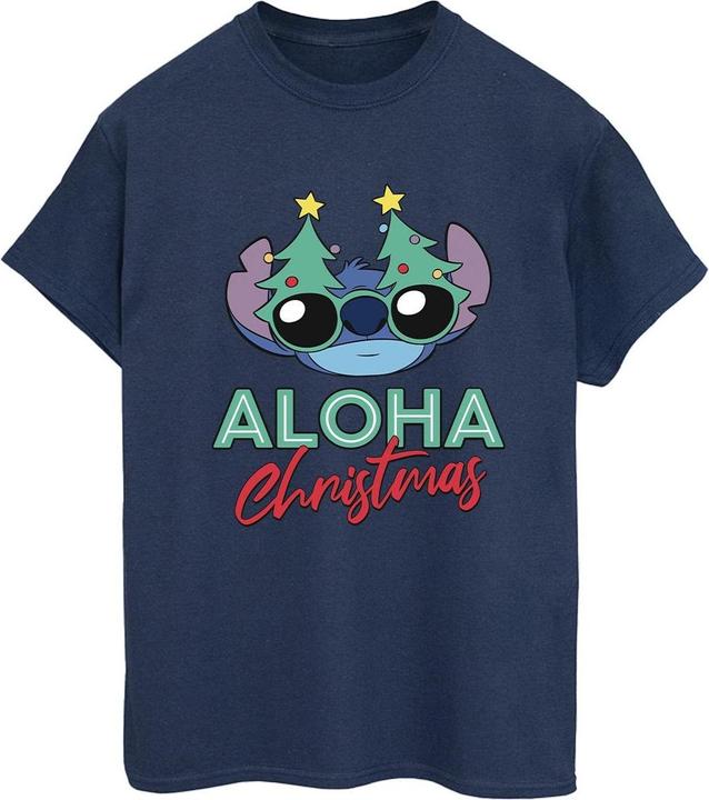 Produktbild Disney Lilo And Stitch Christmas Tree Shades TShirt (L)