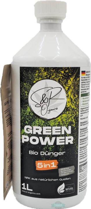 Produktbild SR Organics Green Power 1l + Vegan Photsphor Boost Bag 10g (1.33 kg, 1 l)