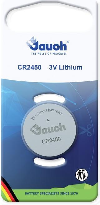 Jauch Pila a bottone al litio (1 pz., CR2450, 610 mAh)