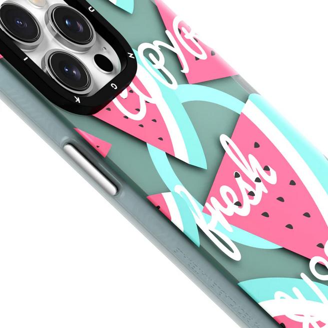 Produktbild Youngkit Hülle Summer Fruit-Themed Case mit Magsafe Wassermelon (Apple iPhone 15 Pro Max)