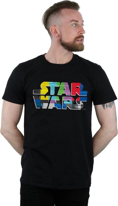 Immagine prodotto Star Wars Test Card Logo Maglietta Uomo (L)