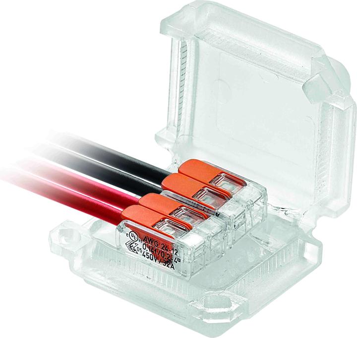 Actual product image Grothe Micro-connection sleeve f.max.4wires w.4qmm HAPPY JOINT 4 (VE2)